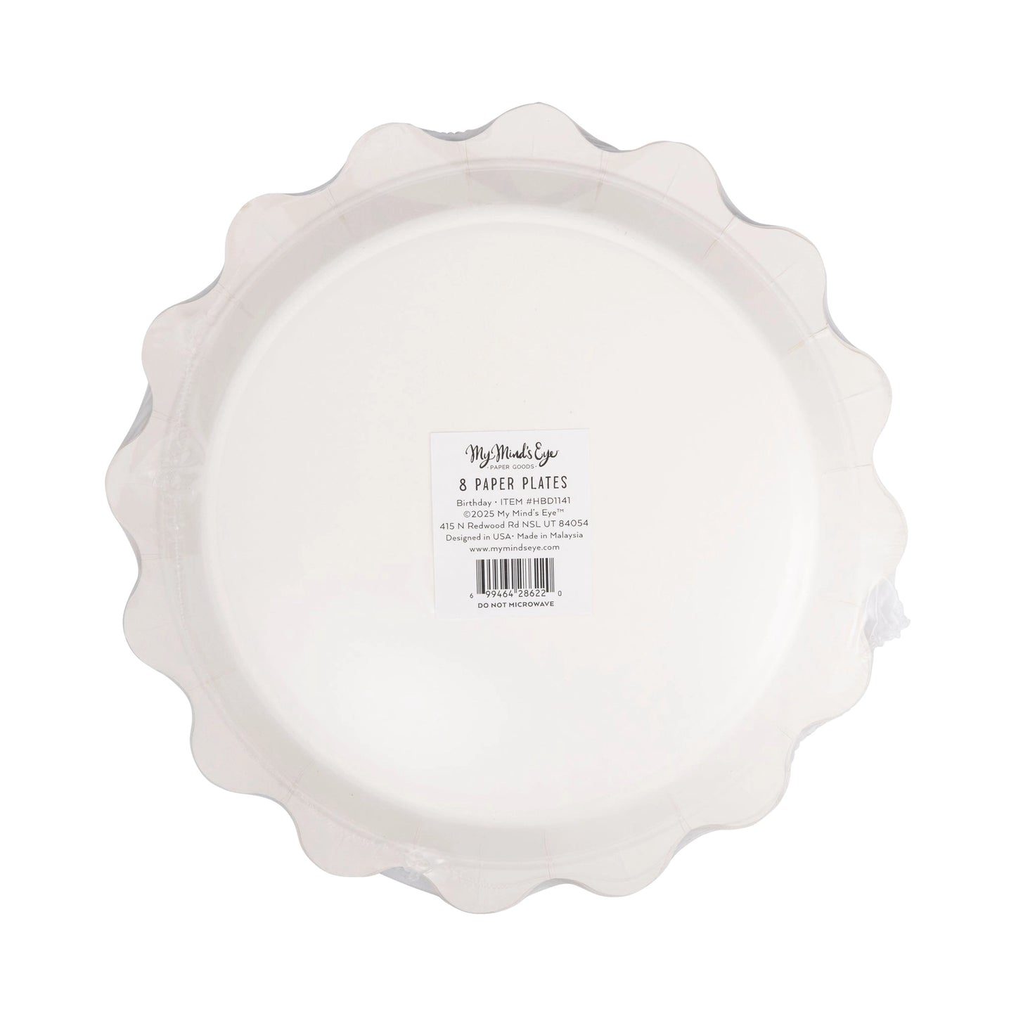 Birthday Bash Rainbow Plates