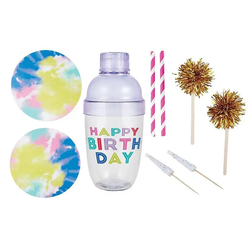 Birthday Cocktail Shaker Kit