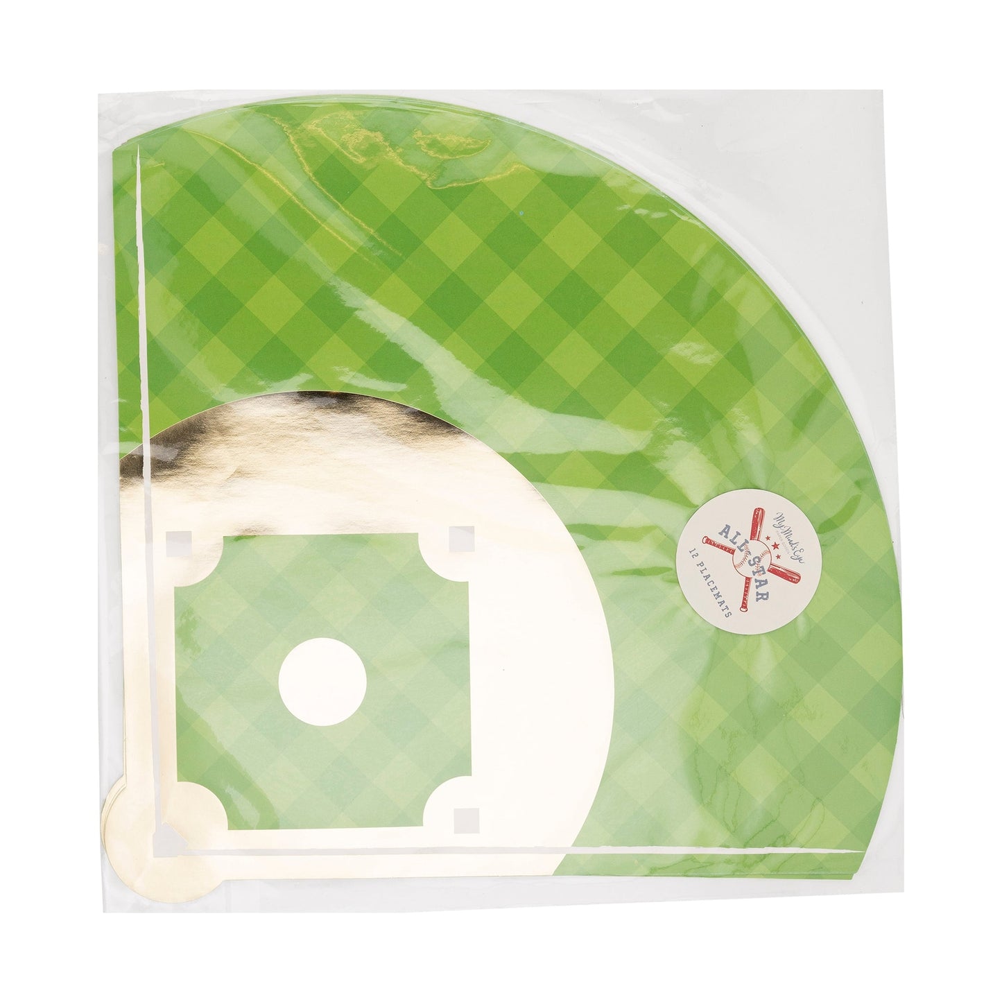 Baseball Diamond Paper Placemats