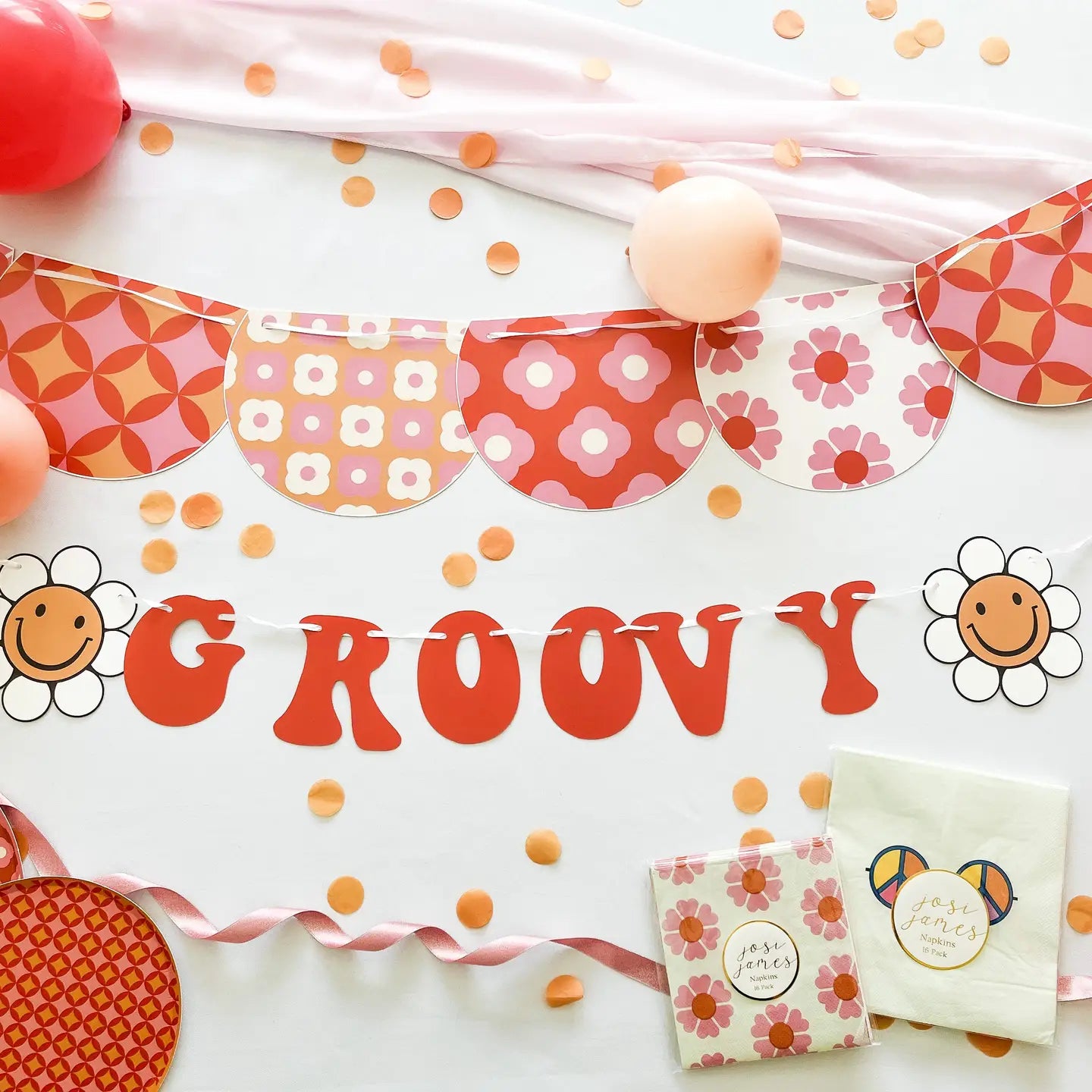 Groovy Party Banner