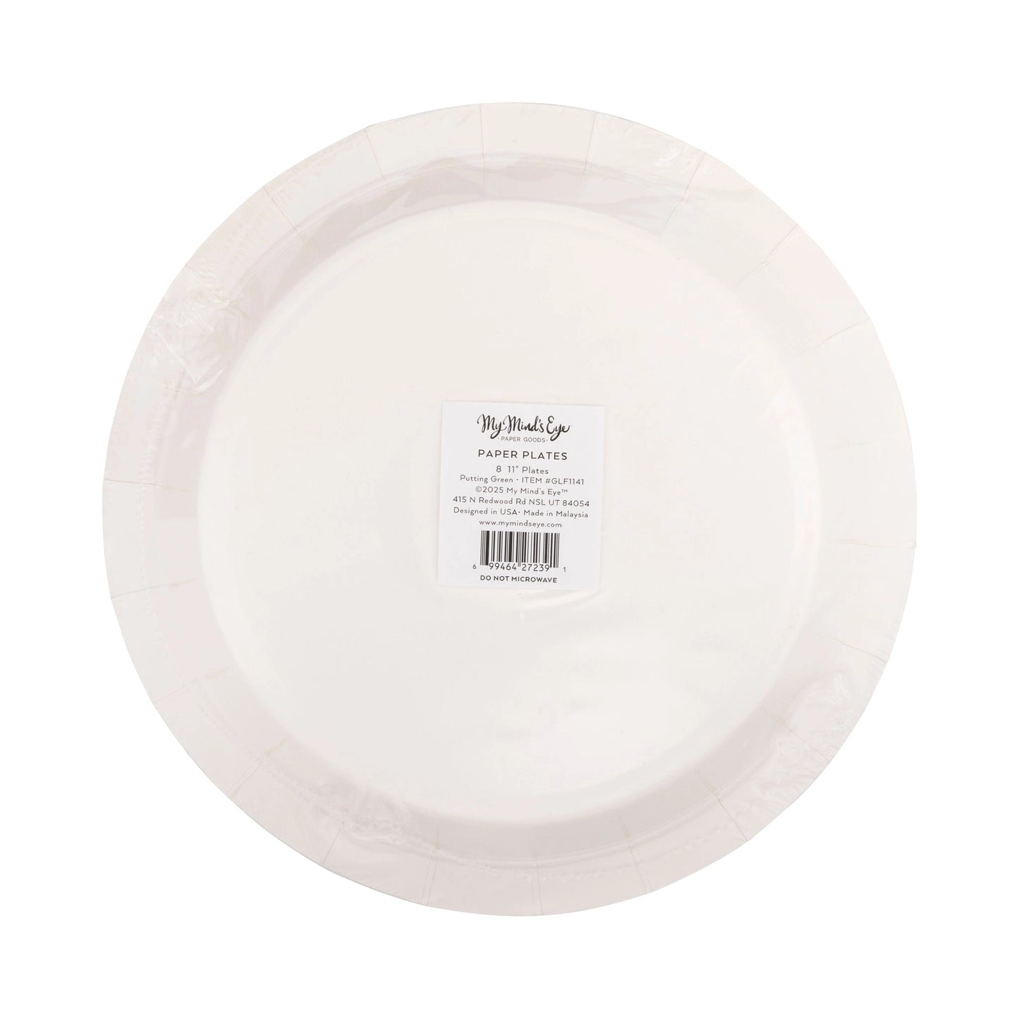 Golf Ball Paper Plates
