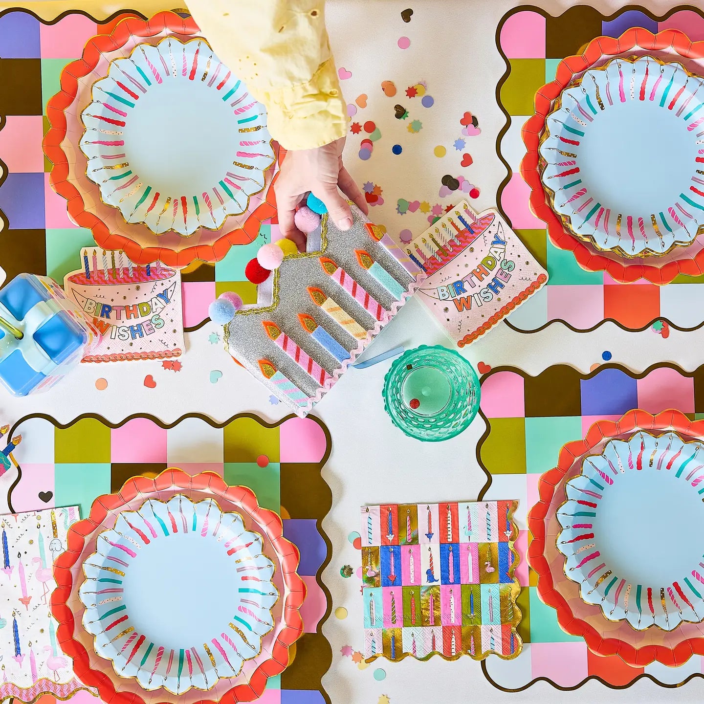 Birthday Wishes Dinner Plates