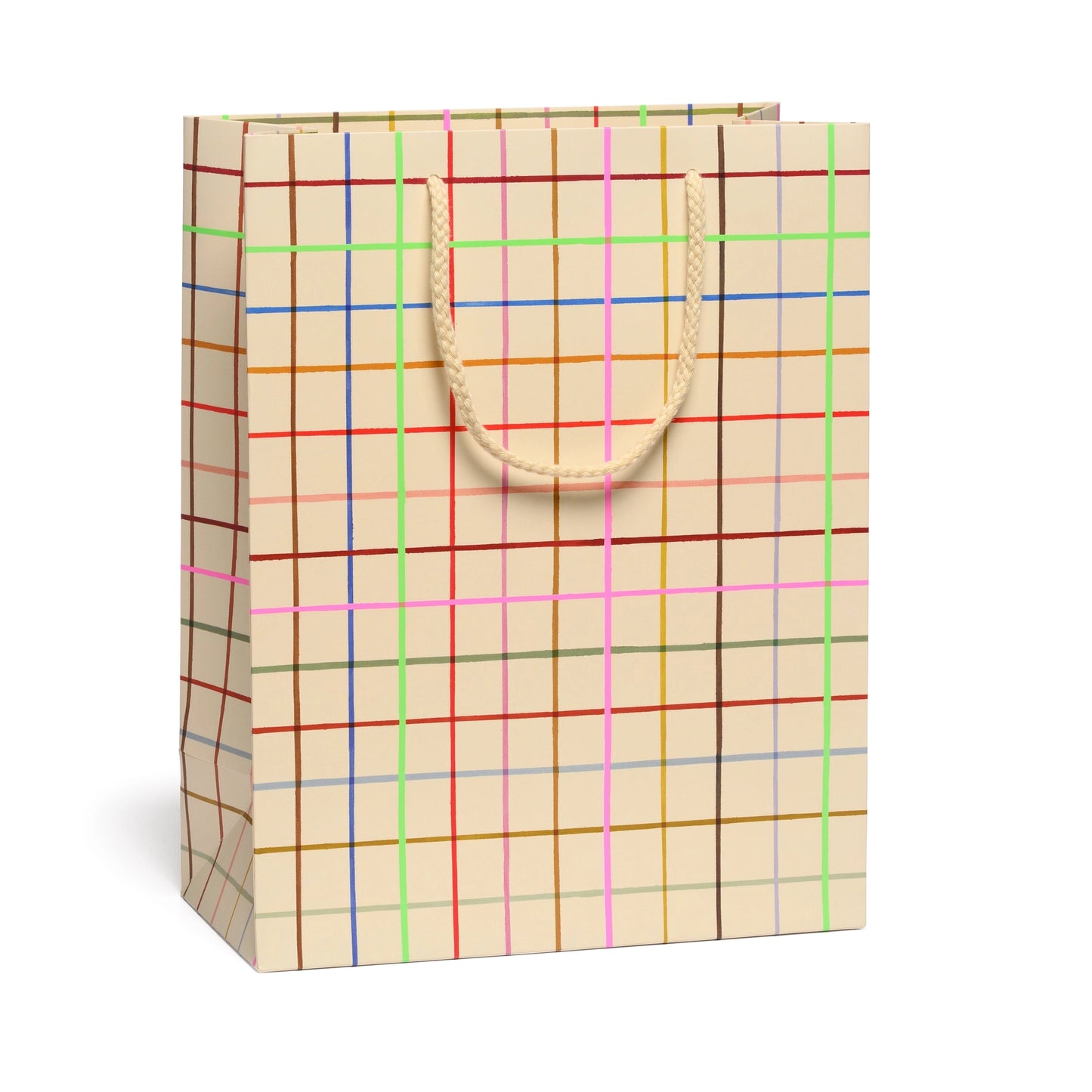 Color Grid Large Gift Bag
