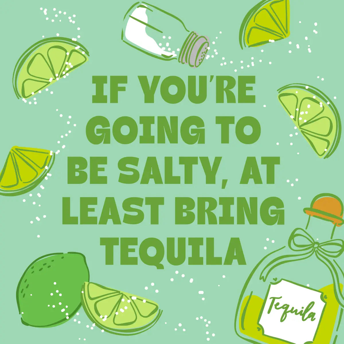 Salty Cocktail Napkins