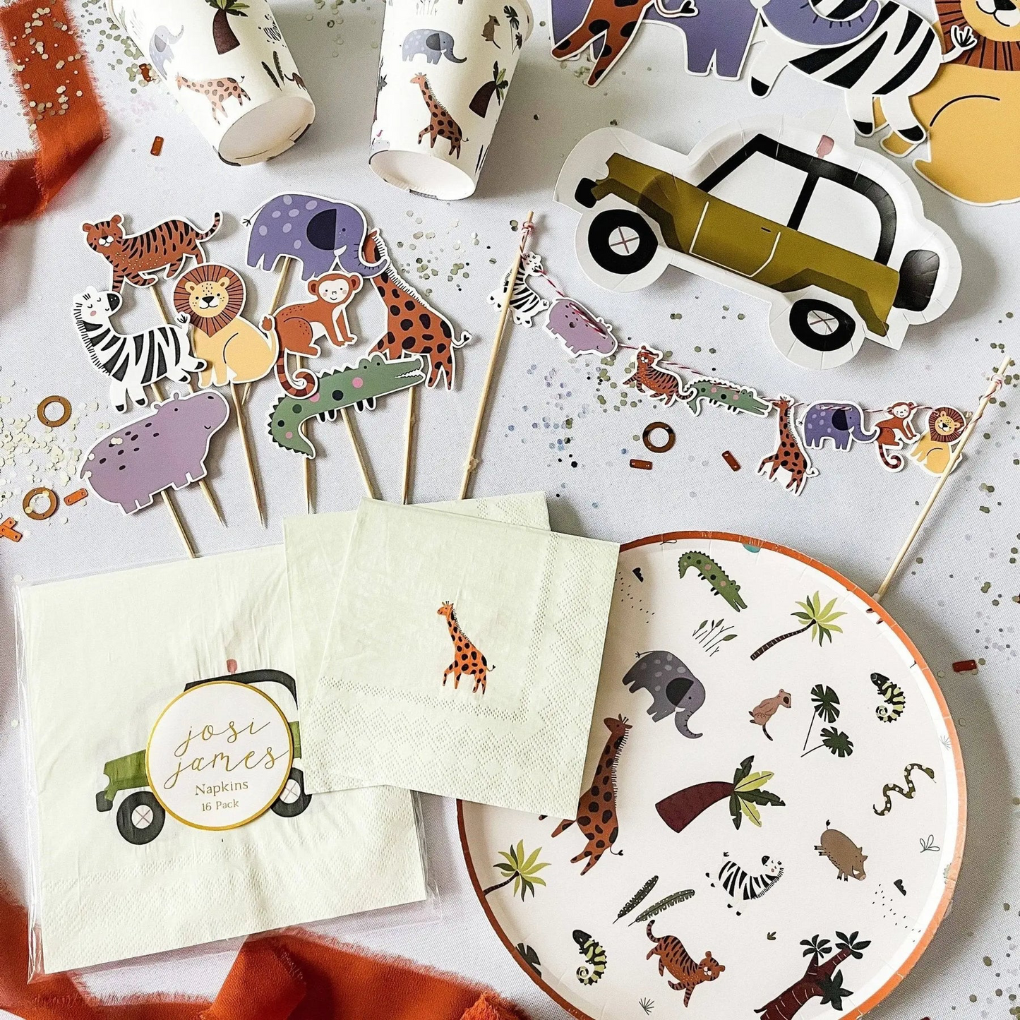 Safari Napkins- Small