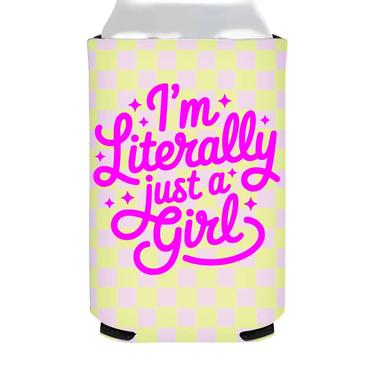 Just A Girl Koozie