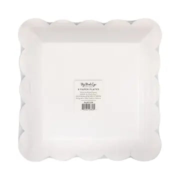 Yellow Scallop Plates
