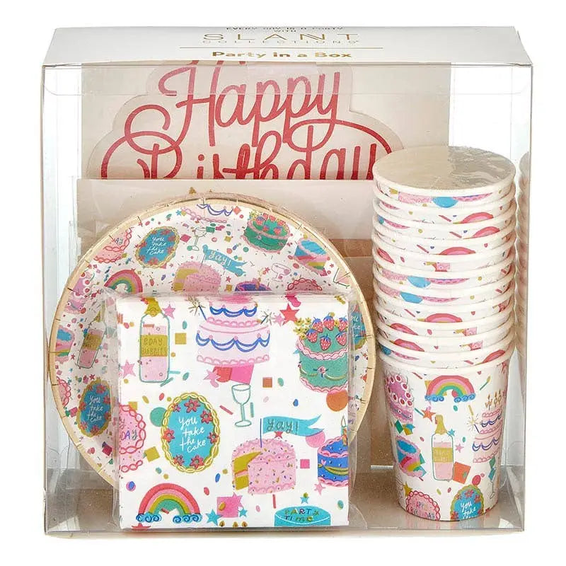 Bday Cake Party In A Box