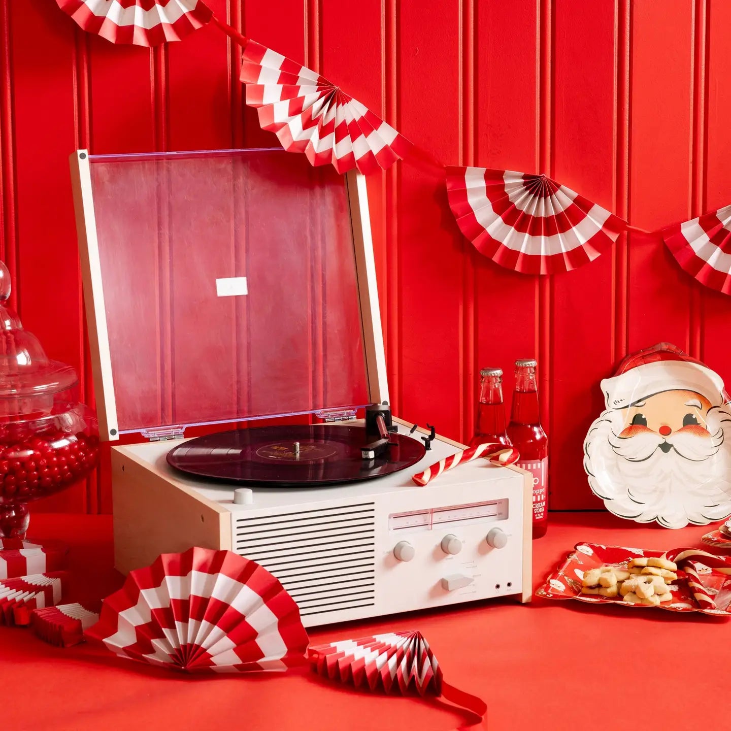 Retro Santa Plate