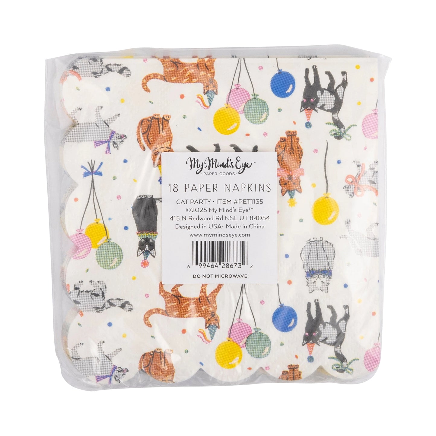 Cat Party Napkins