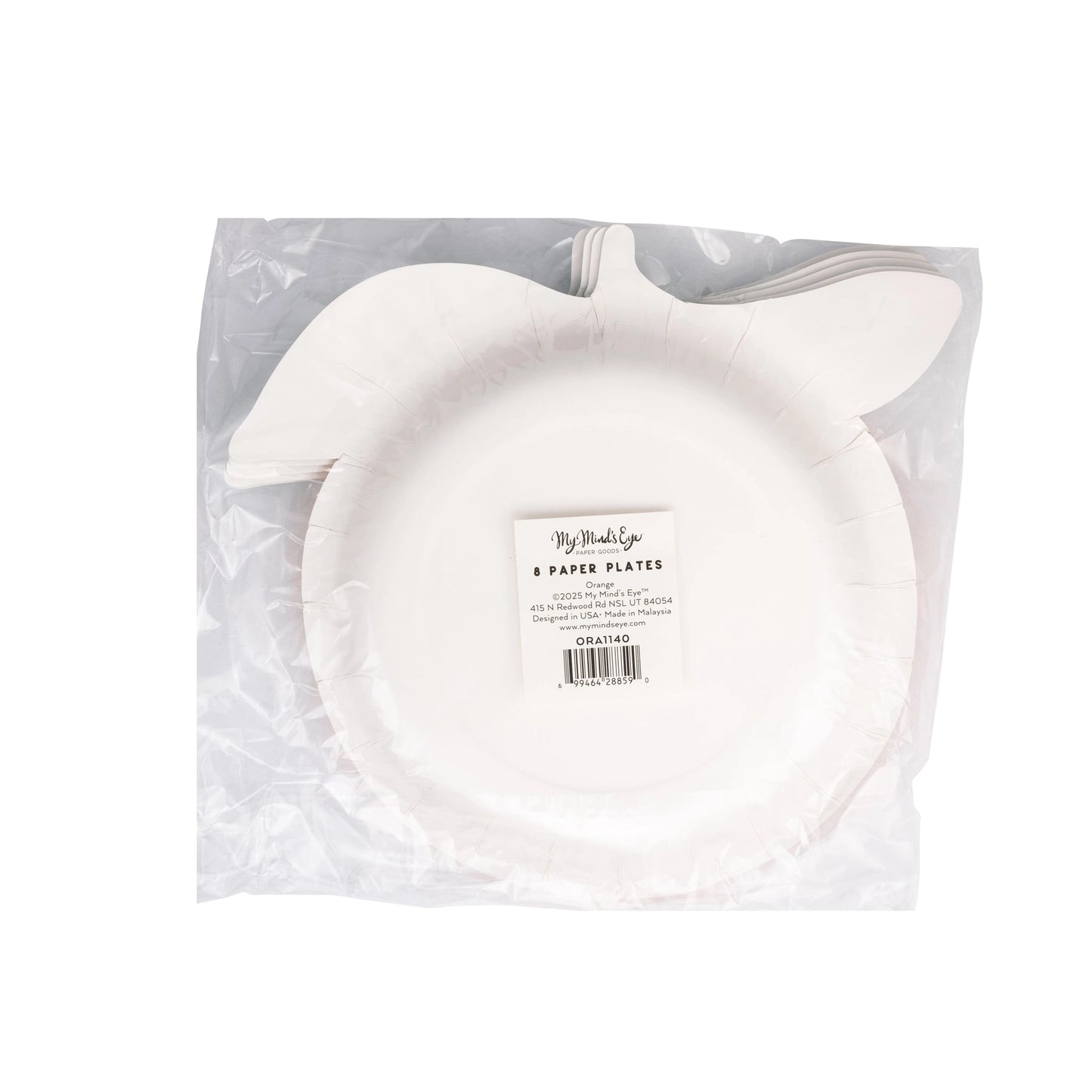Orange Shaped Plate