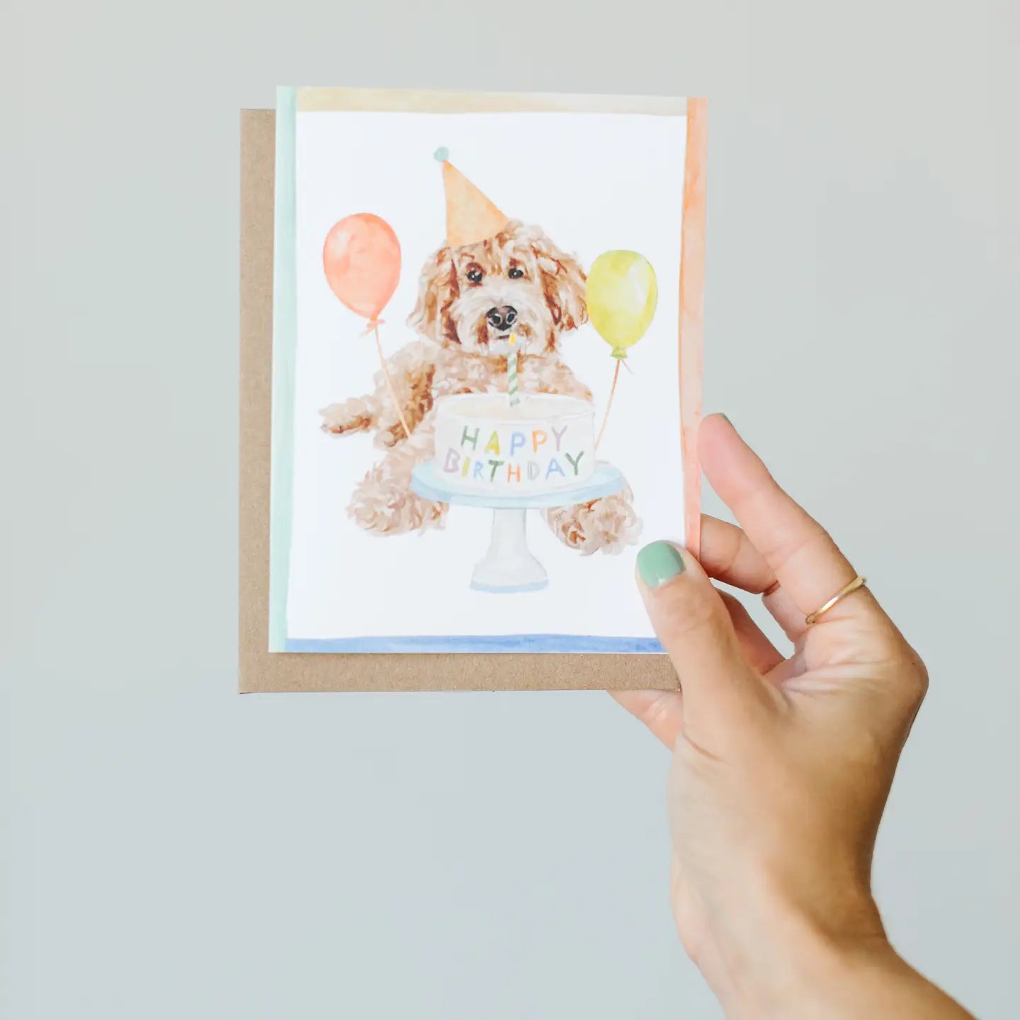 Birthday Dog Greeting Card