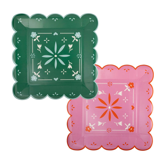 Fiesta Papel Plate Set