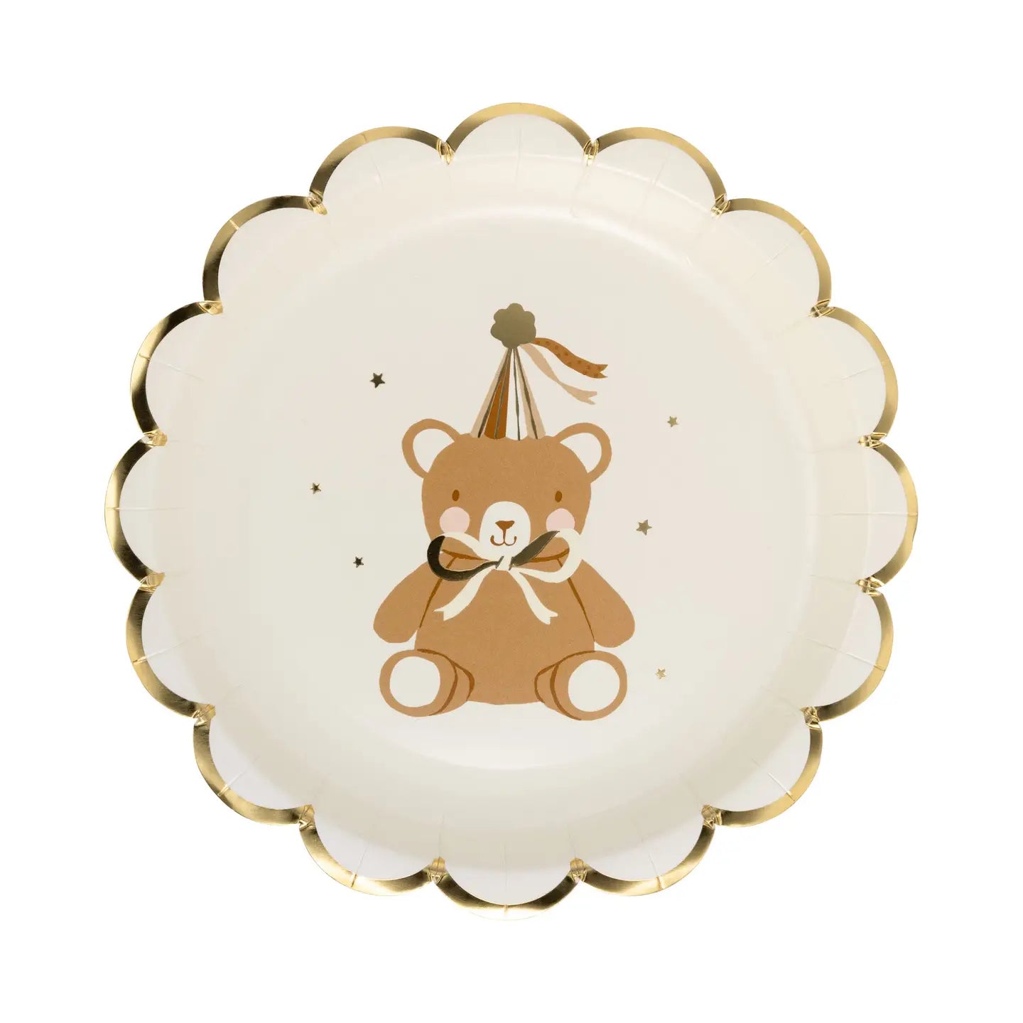 Teddy Bear Baby Dessert Plates