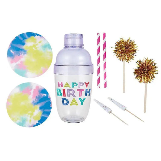 Birthday Cocktail Shaker Kit