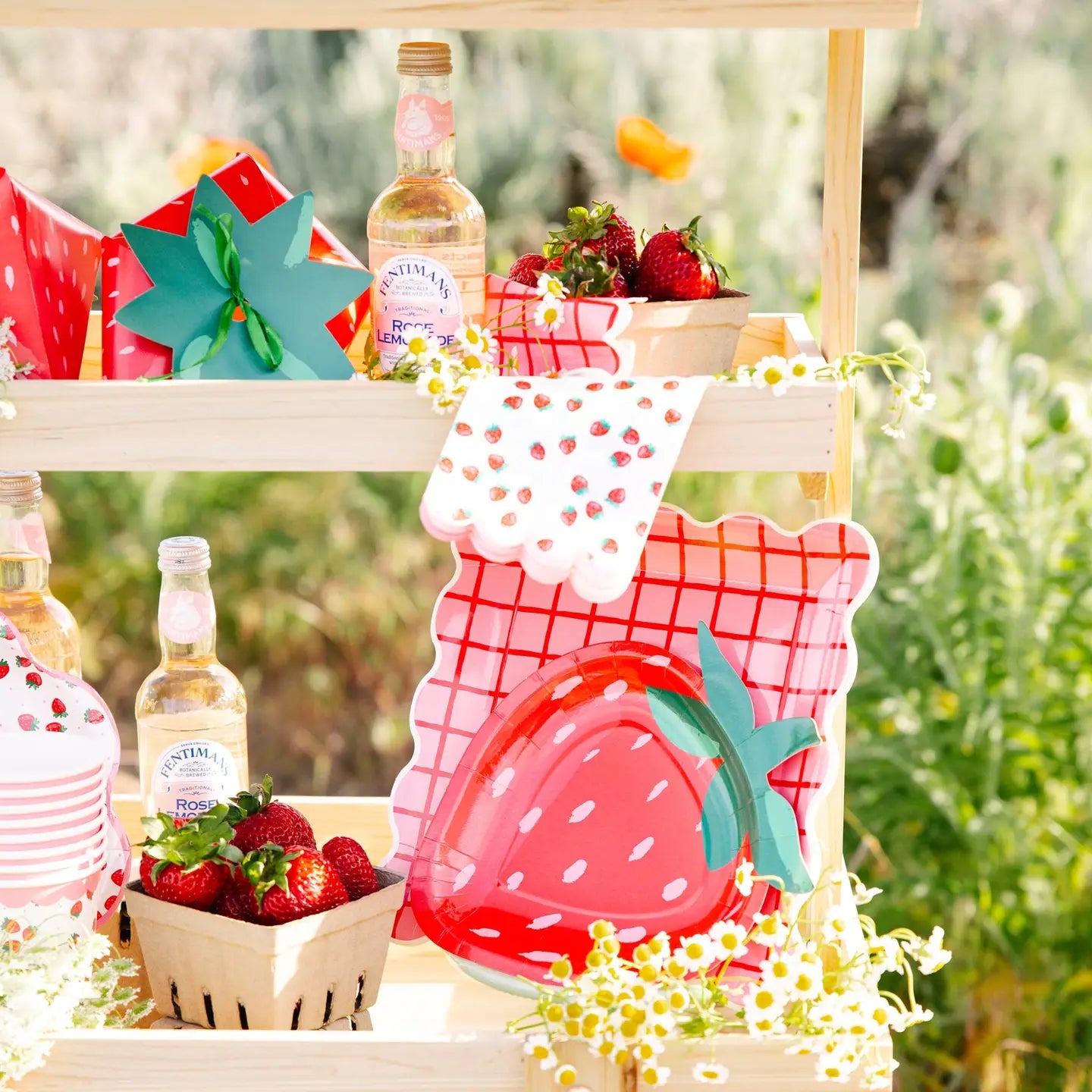Strawberries Napkin