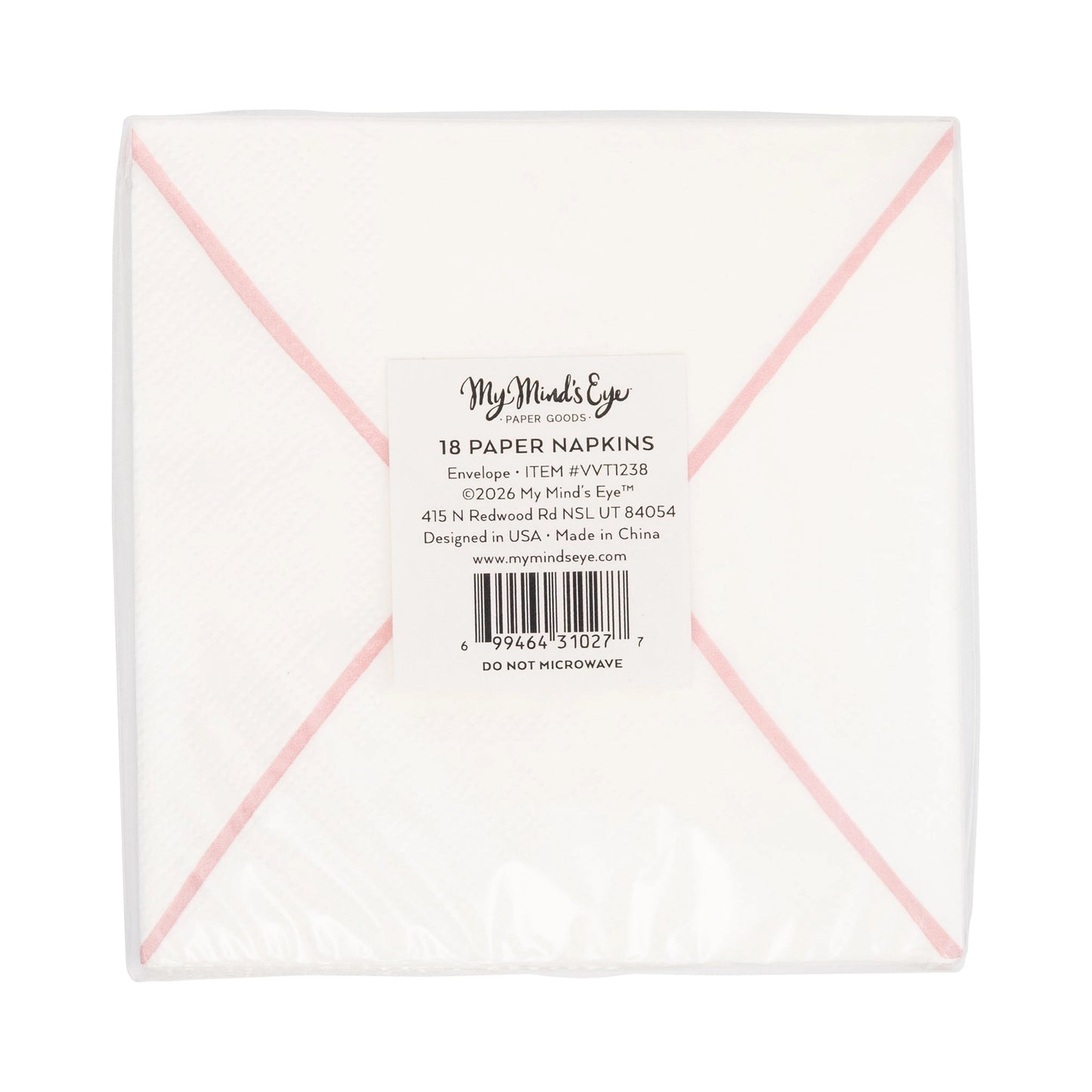 Envelope Shaped Napkins