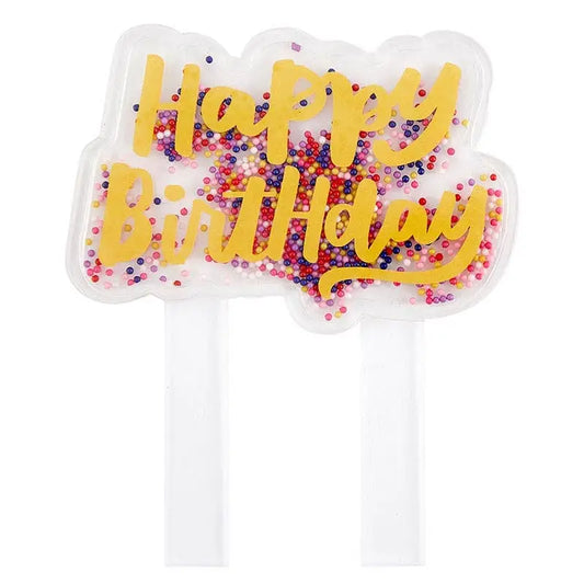 Bead Filled Cake Topper