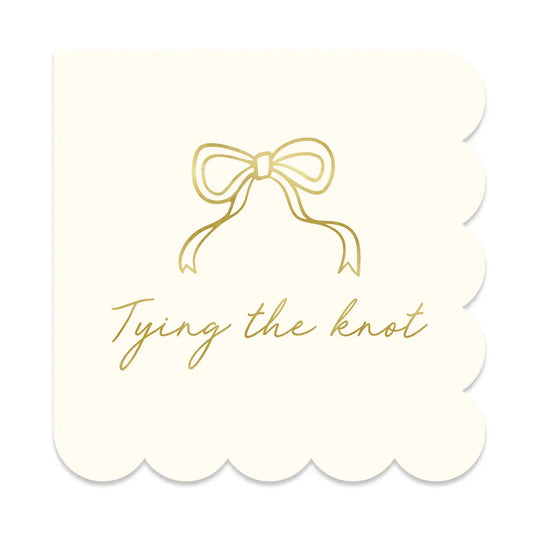 Tying The Knot Cocktail Napkins