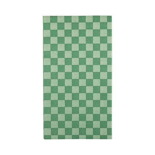 Checkered Paper Napkins