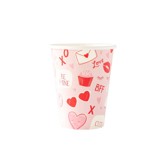 Valentine’s Scatter Paper Cups