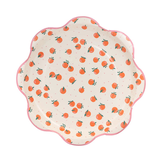 Oranges Plate