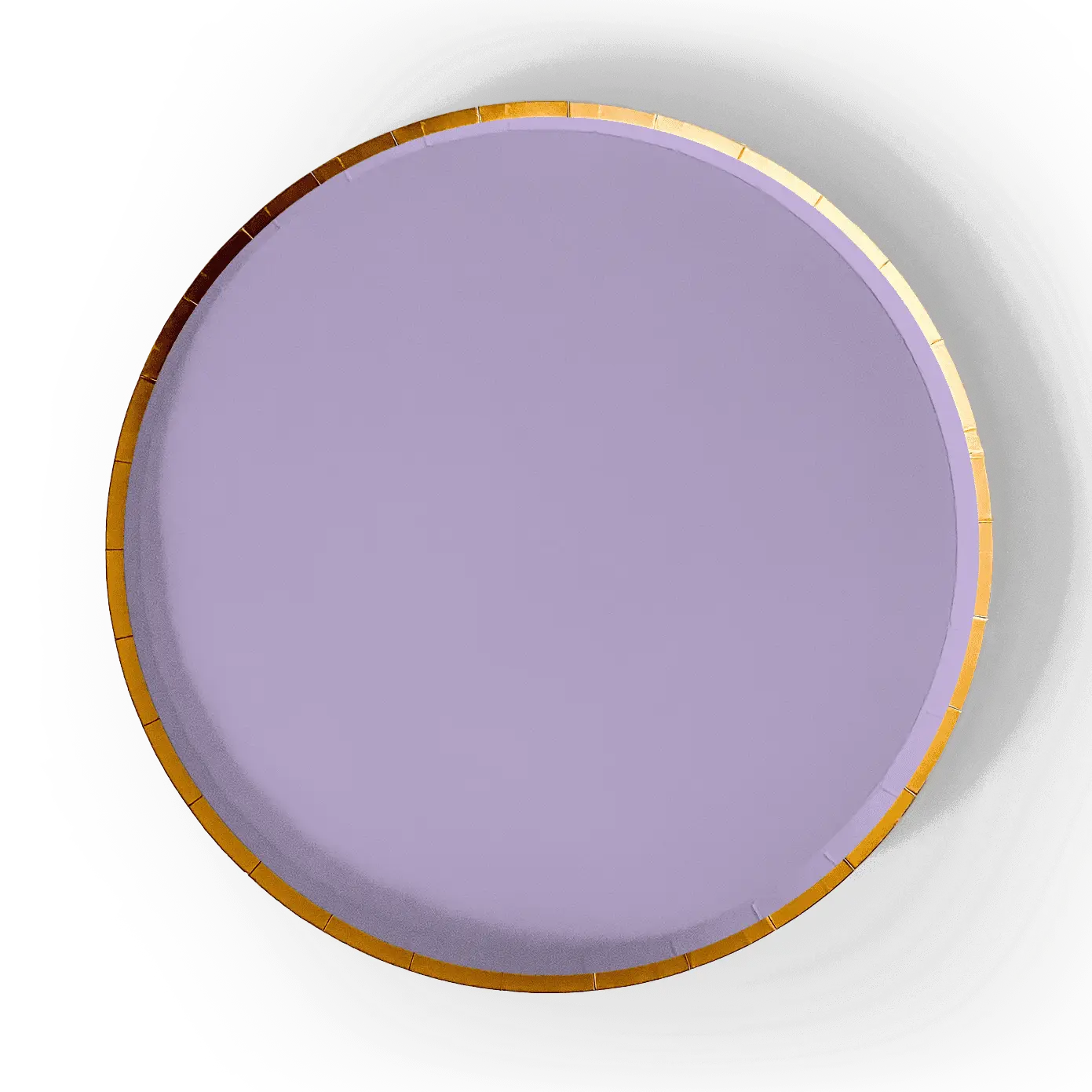 Periwinkle & Gold Plates- Large