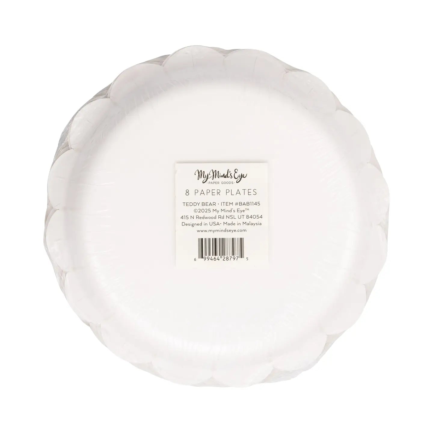 Teddy Bear Baby Dessert Plates
