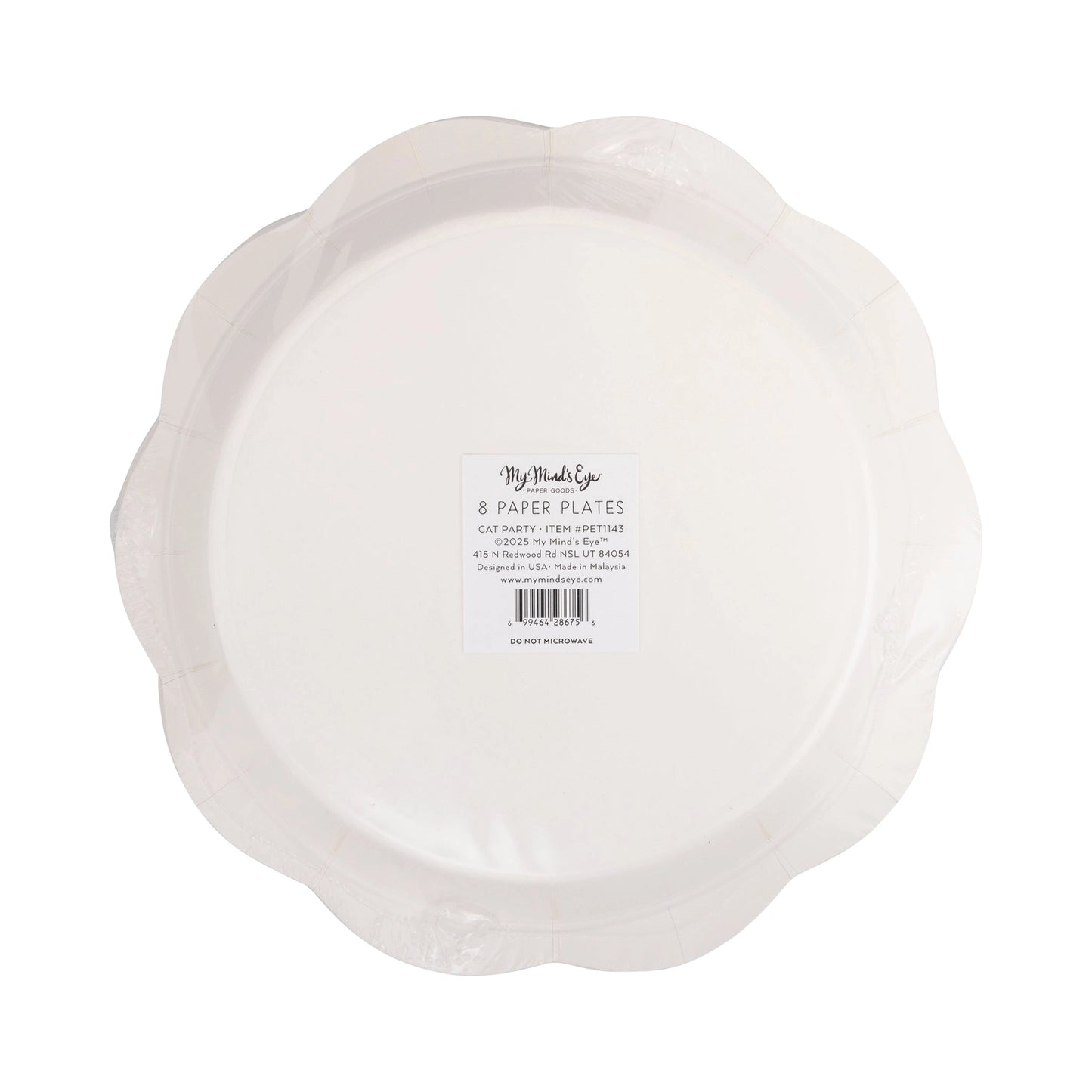 Cat Party Plates