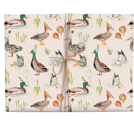 Birthday Duck Gift Wrap Roll