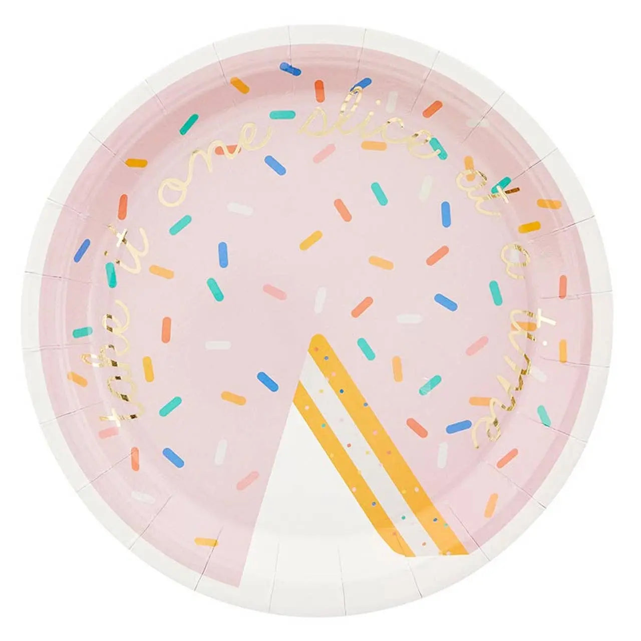 One Slice At A Time Plates