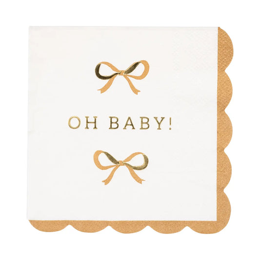 Oh Baby Cocktail Napkins