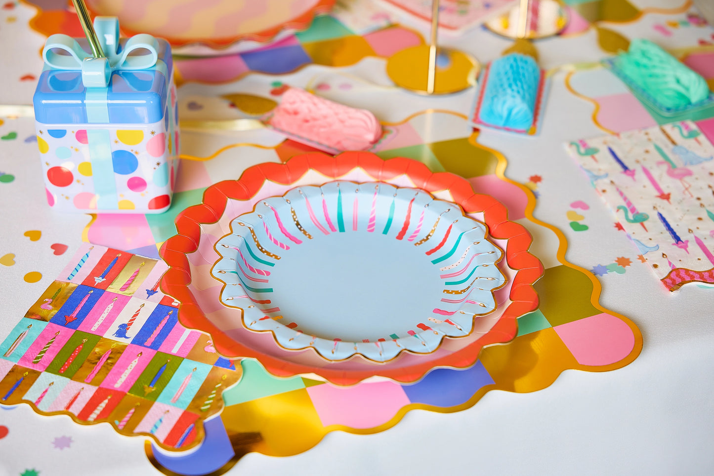 Birthday Wishes Dessert Plates