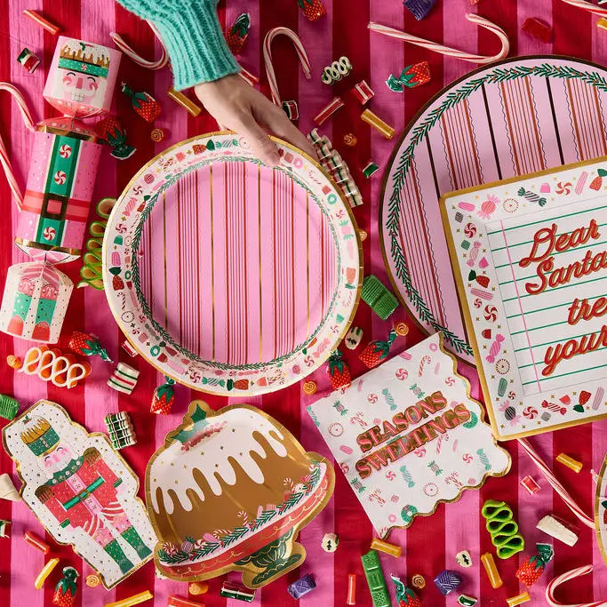 Peppermint Party Dinner Plates