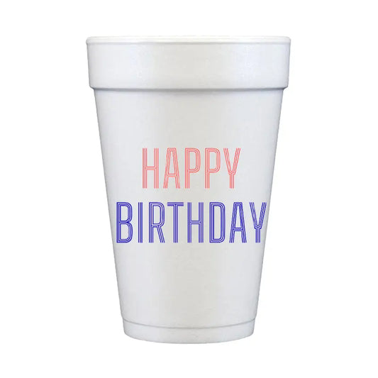 Happy Birthday Cups