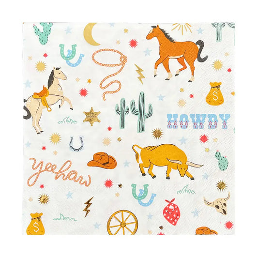 Yeehaw Cowboy Napkins