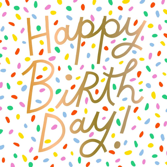 Confetti Birthday Napkins