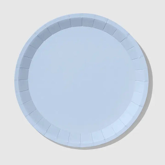 Pale Blue Plates- Large