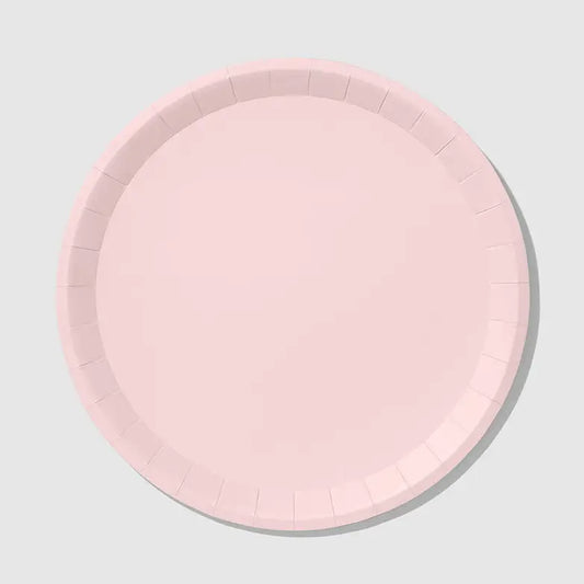 Pale Pink Plates- Large