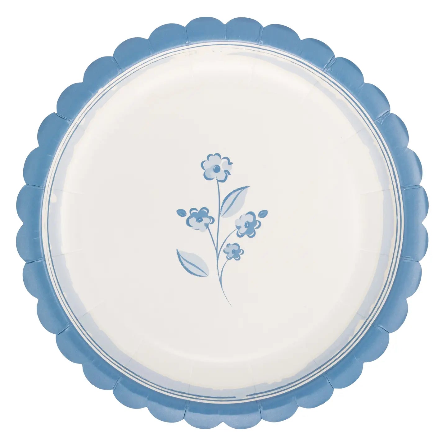 Cottage Flower Plates