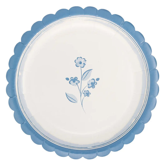 Cottage Flower Plates