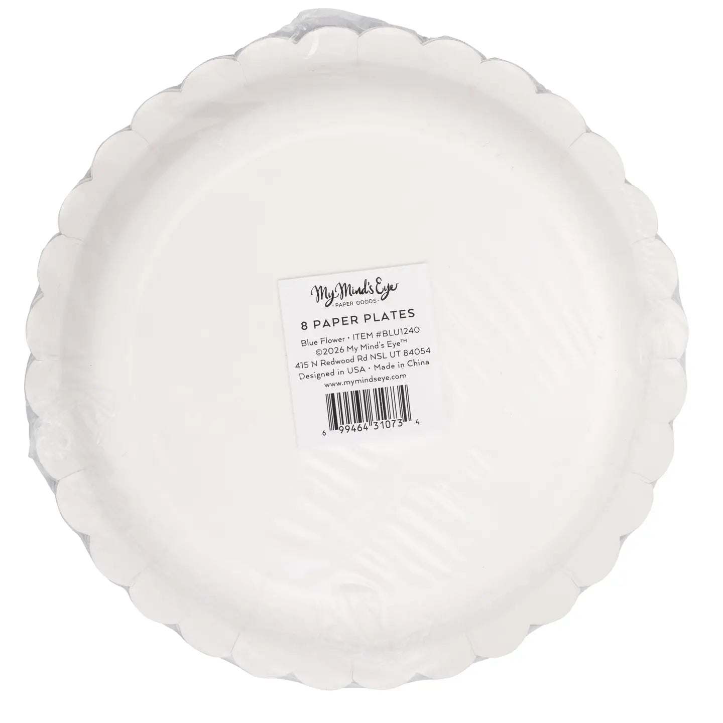 Cottage Flower Plates
