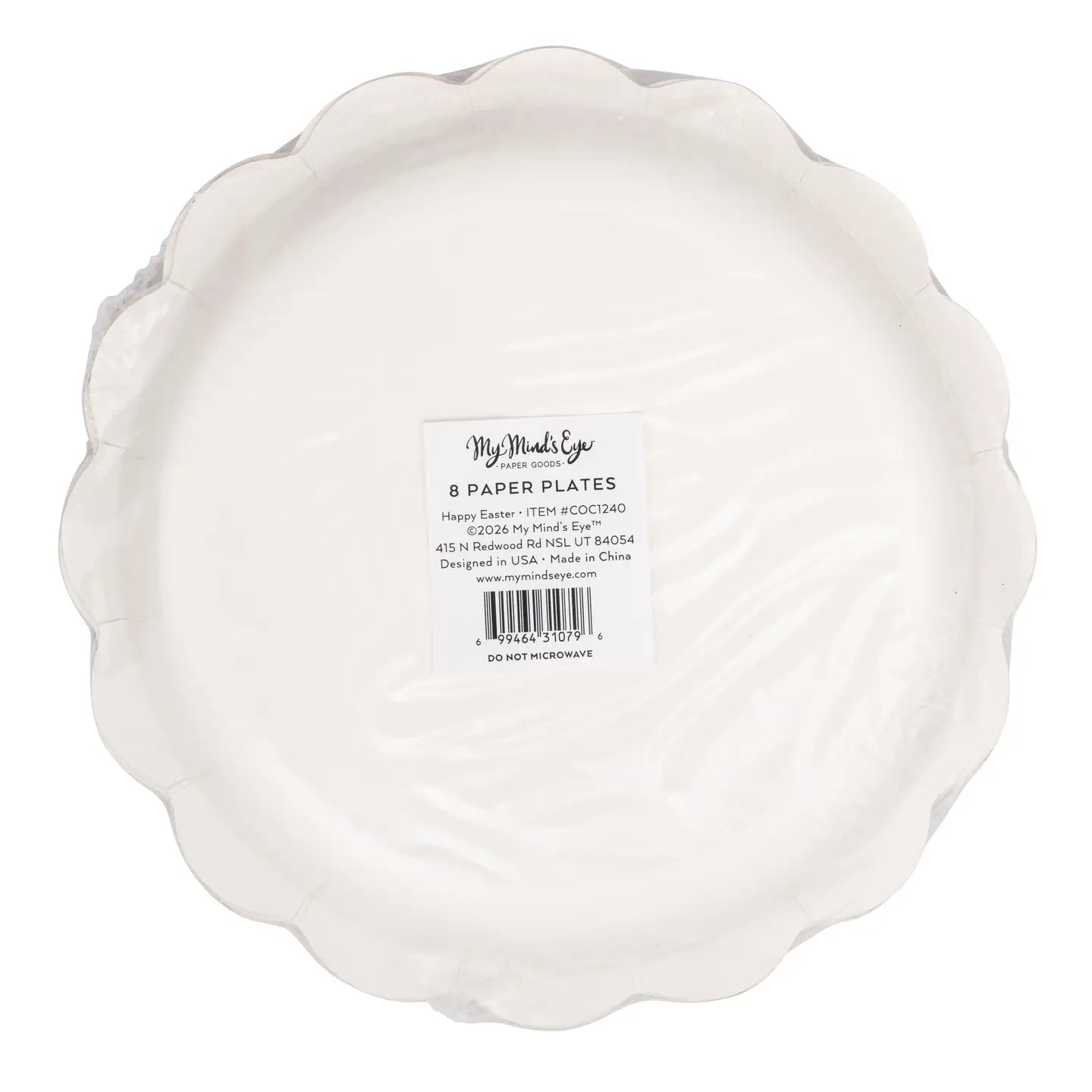 Cottontail Easter Plates