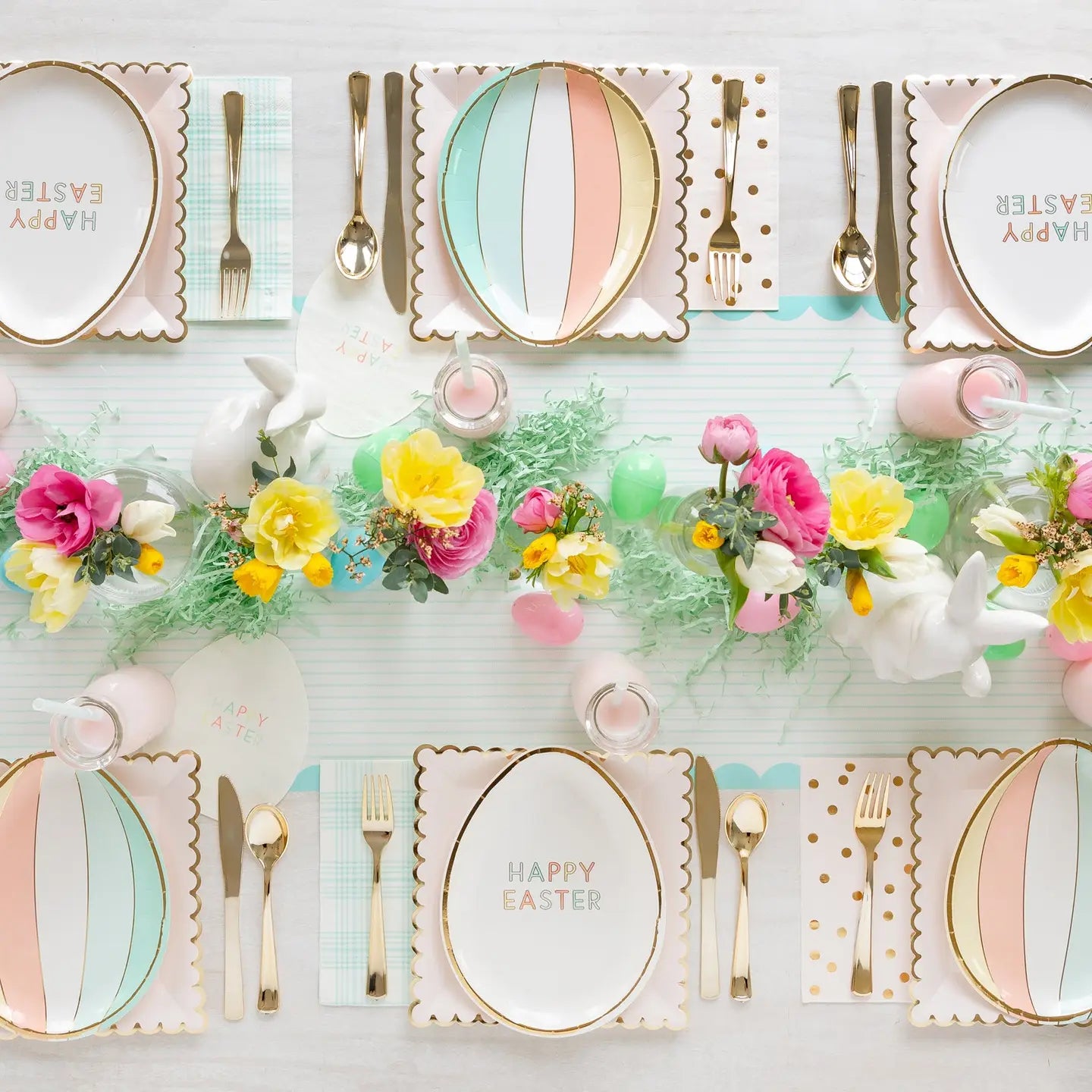 Easter Egg Plates
