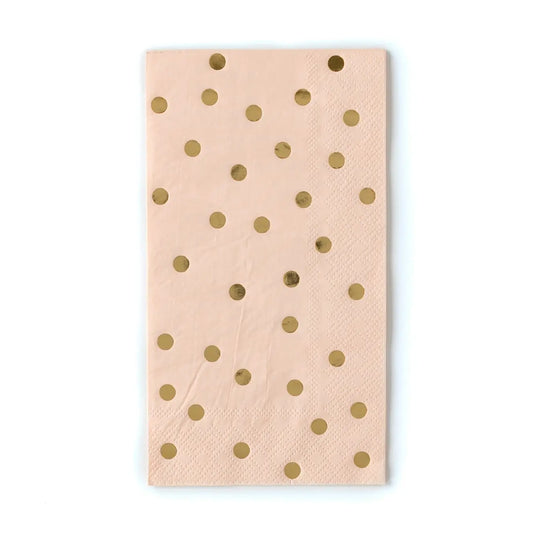 Blush Polka Dot Napkins