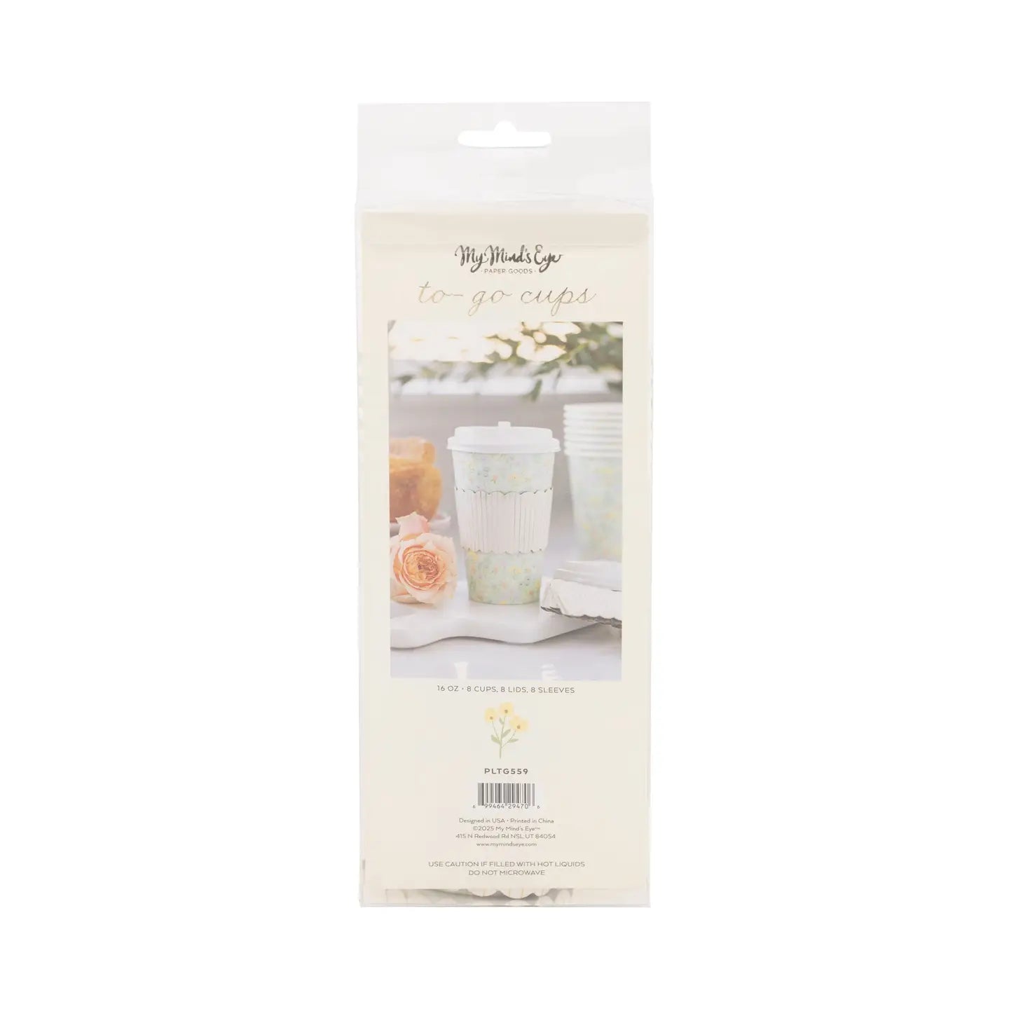 Ditsy Floral To-Go Cups