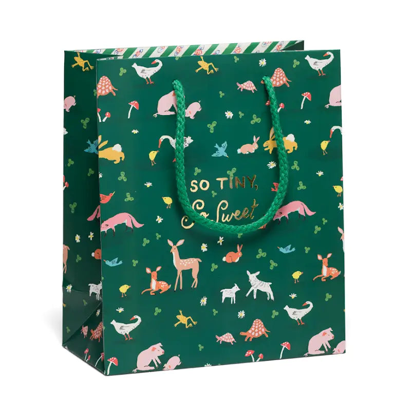 Tiny Animals Medium Gift Bag