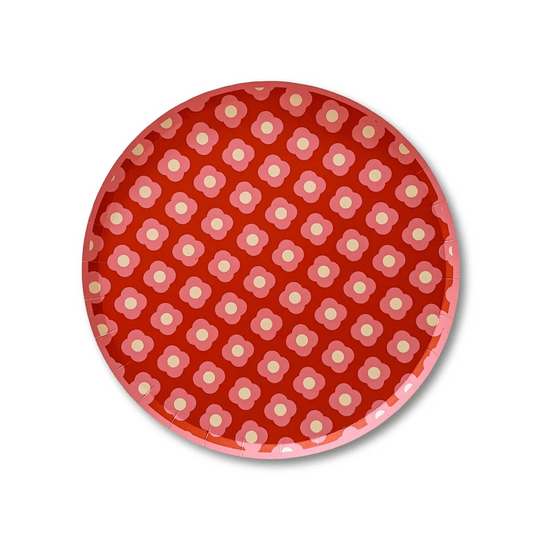 Groovy Flower Plates- Large