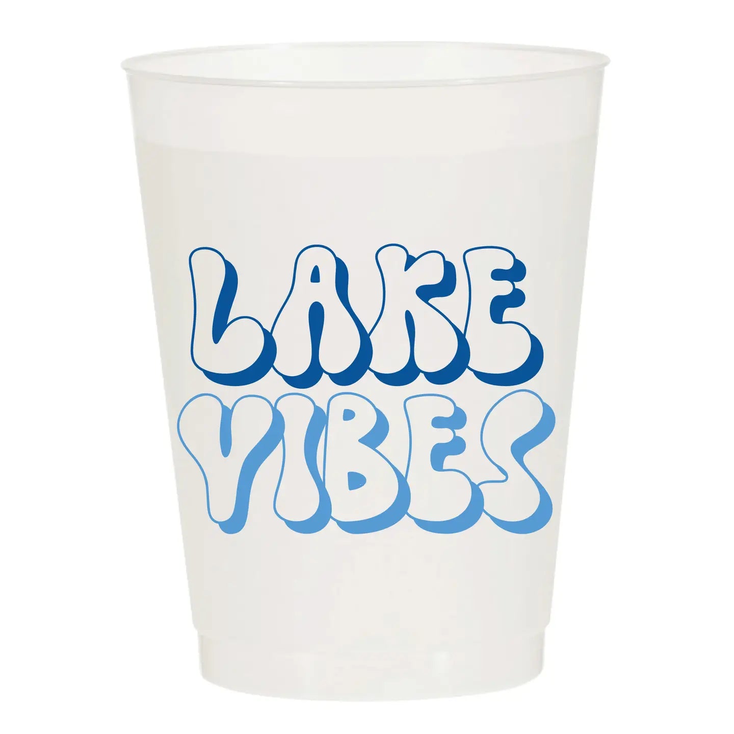 Lake Vibes Frosted Cups