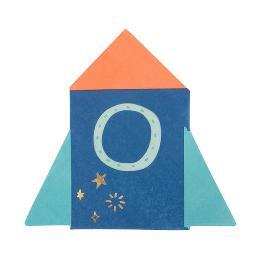 Rocket Shaped Paper Napkin